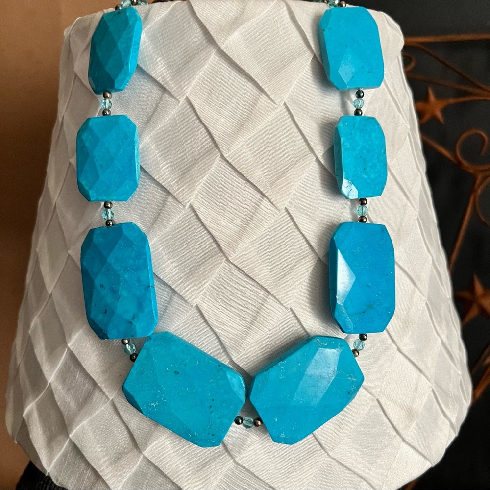 Turquoise Statement Necklace